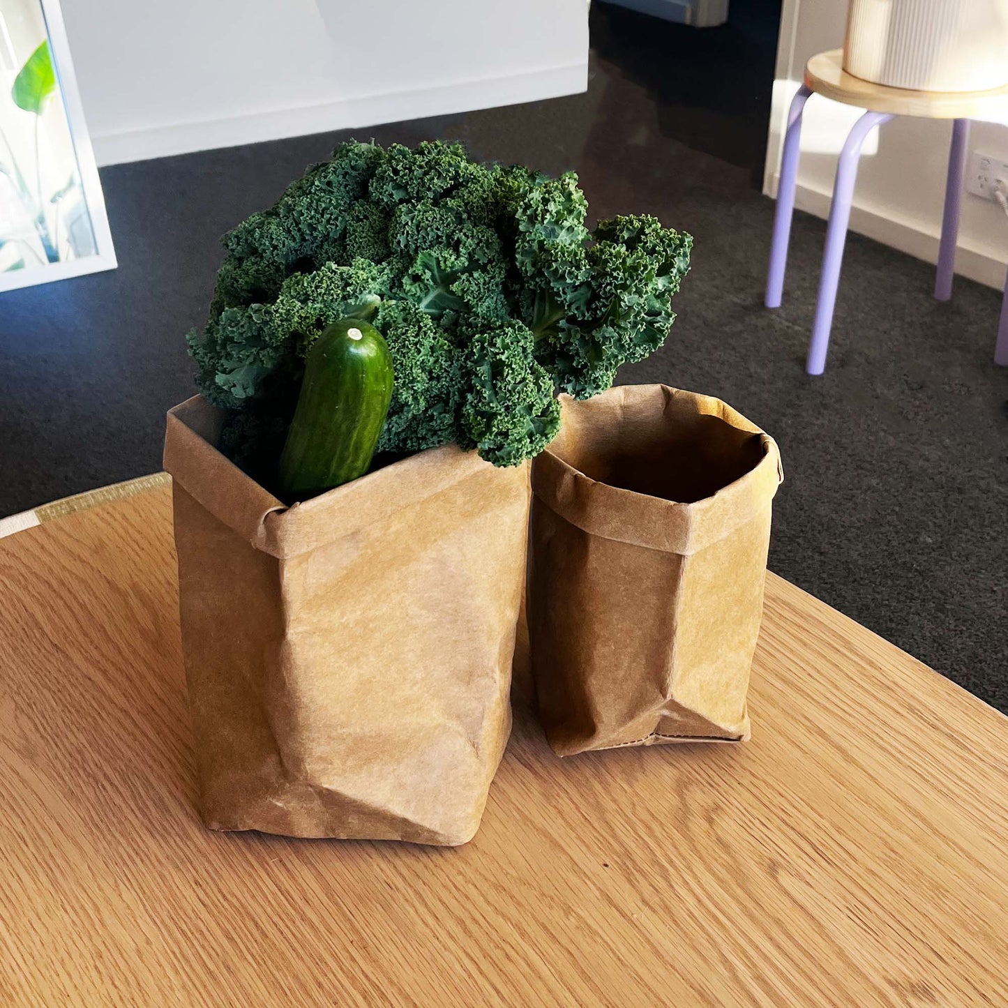 Sewo Kraft Paper Storage Bag Set