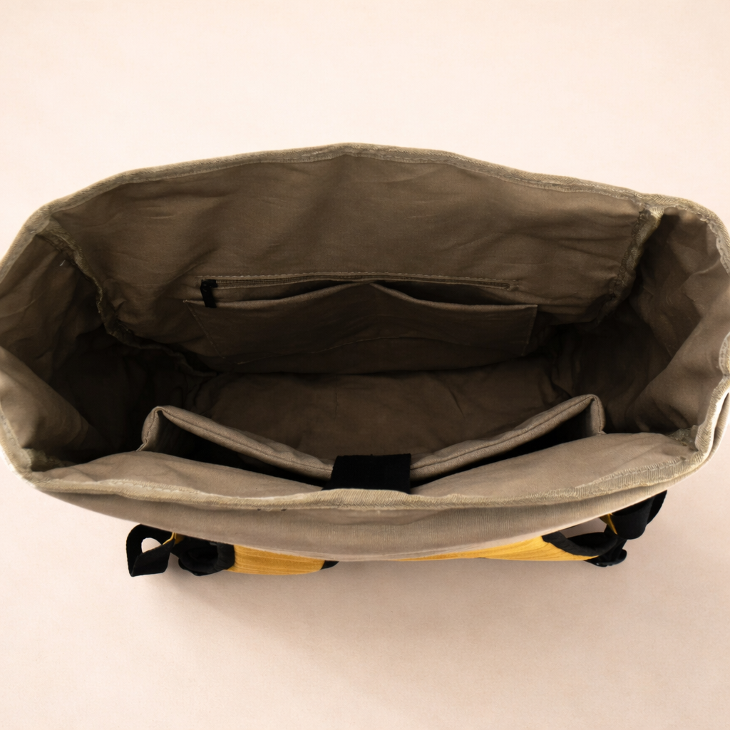 Seaside Kraft Paper Laptop Backpack