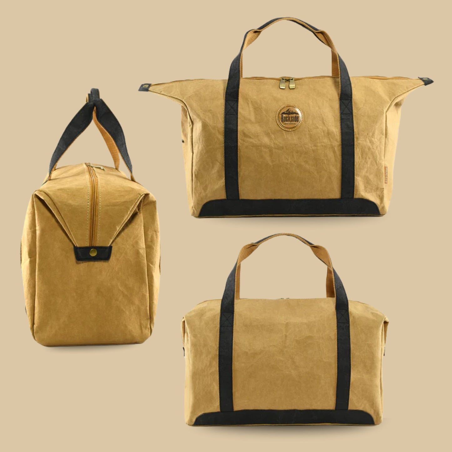 Joy Kraft Paper Travel Bag