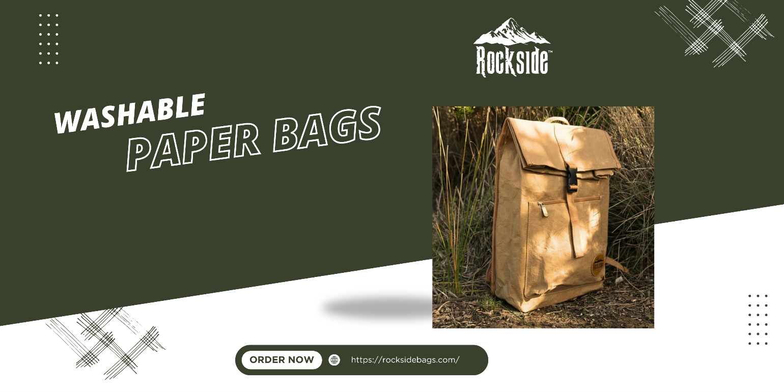 Stylish Washable Paper Bags: Sustainable Trend