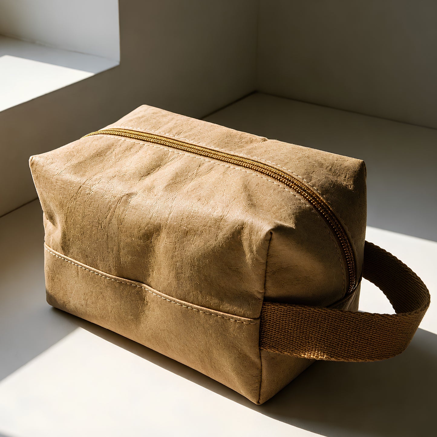 Munro Kraft Paper Cosmetic Bag