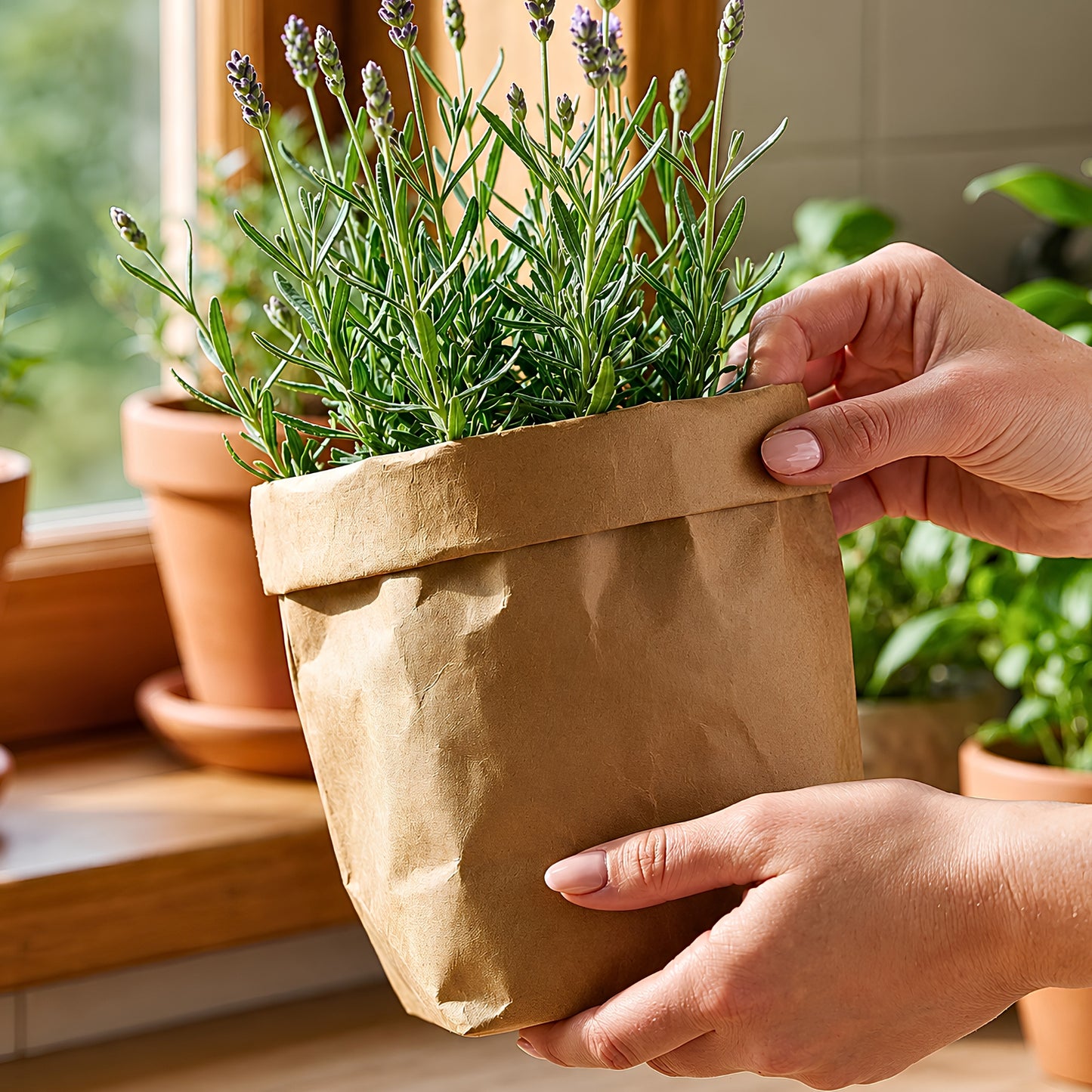 Sewo Kraft Paper Storage Bag – Small