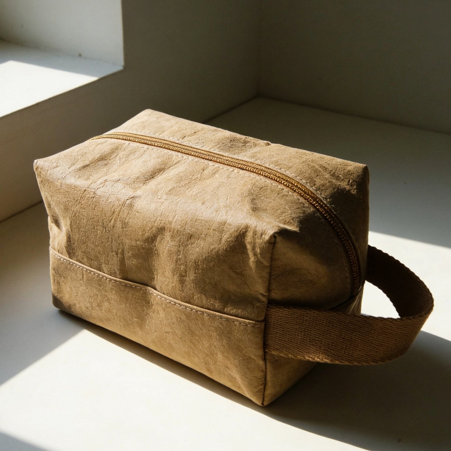 Munro Kraft Paper Cosmetic Bag