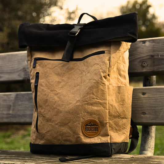 Seaside Kraft Paper Laptop Backpack