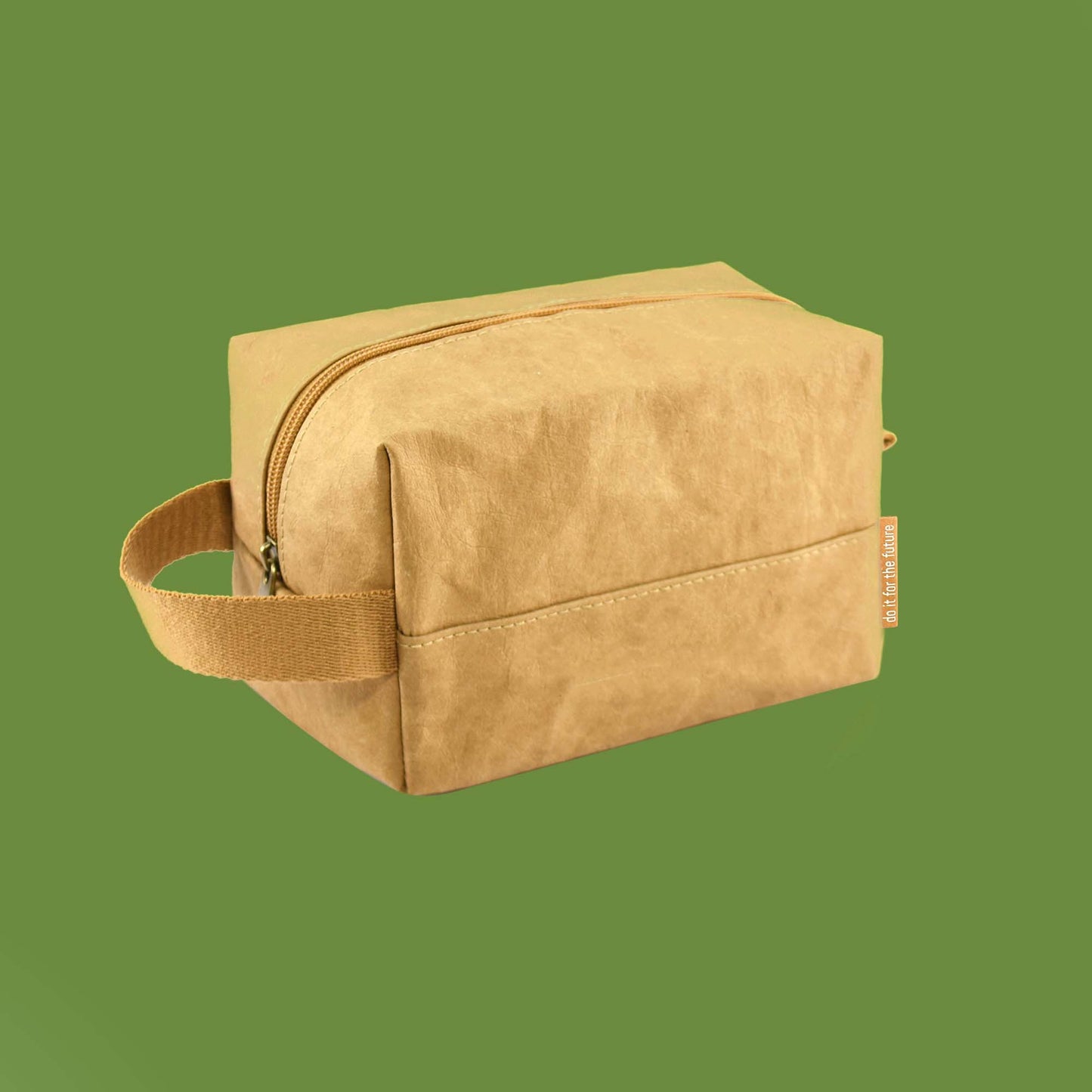 Munro Kraft Paper Cosmetic Bag