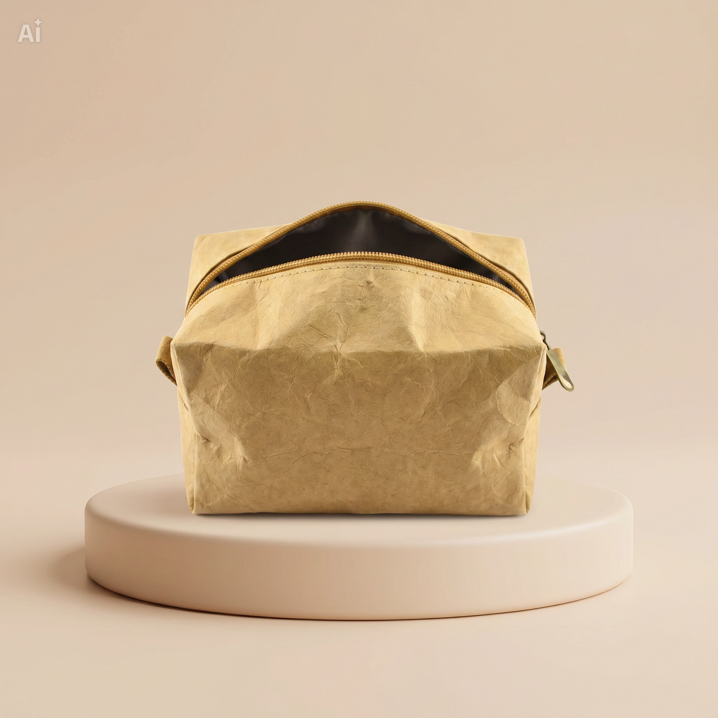Munro Kraft Paper Cosmetic Bag