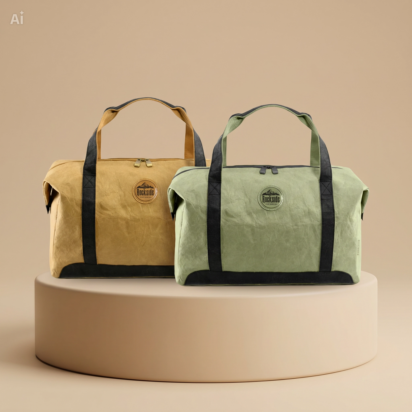 Joy Kraft Paper Travel Bag