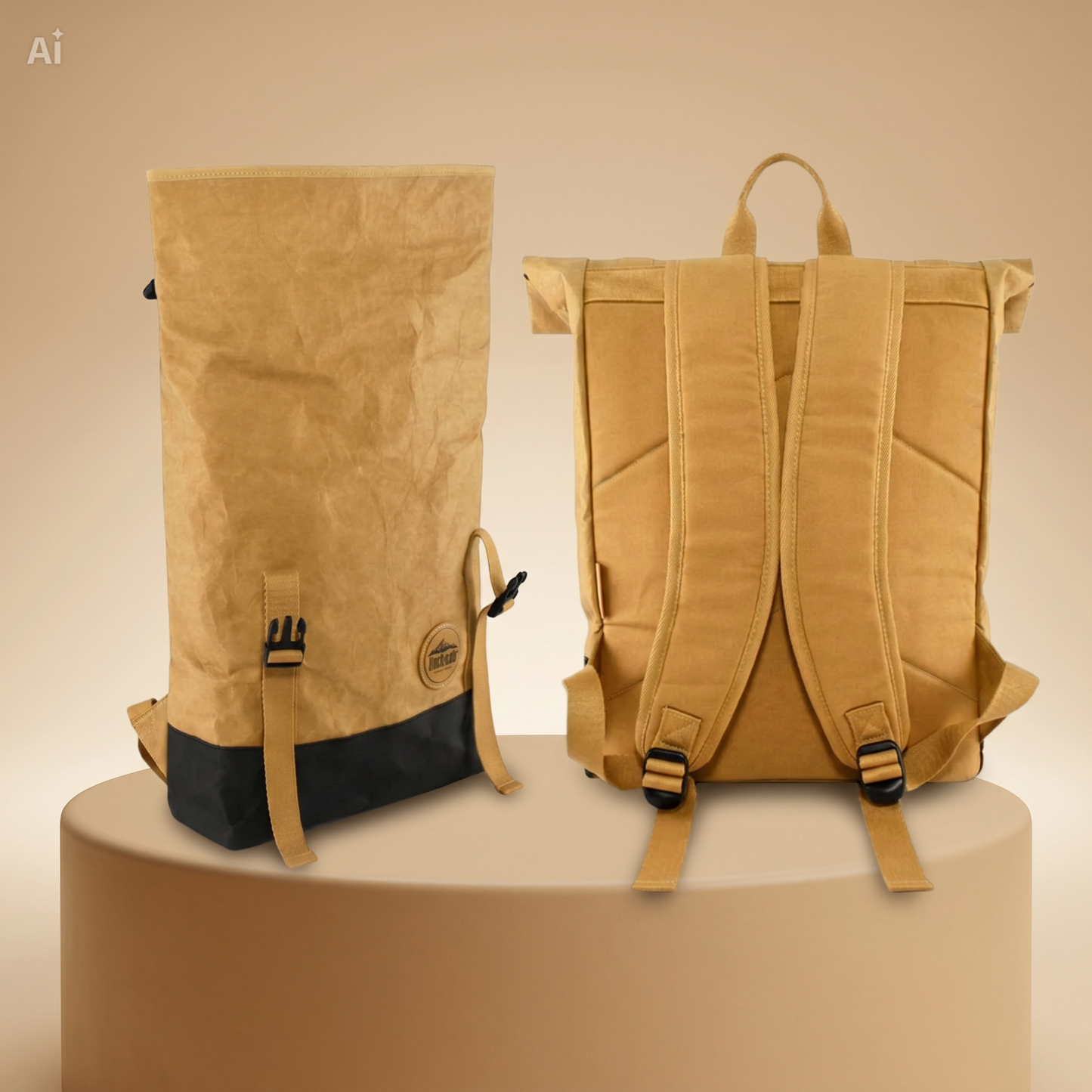The Base Kraft Paper Laptop Backpack