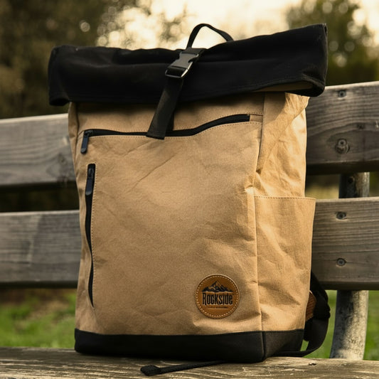 Seaside Kraft Paper Laptop Backpack