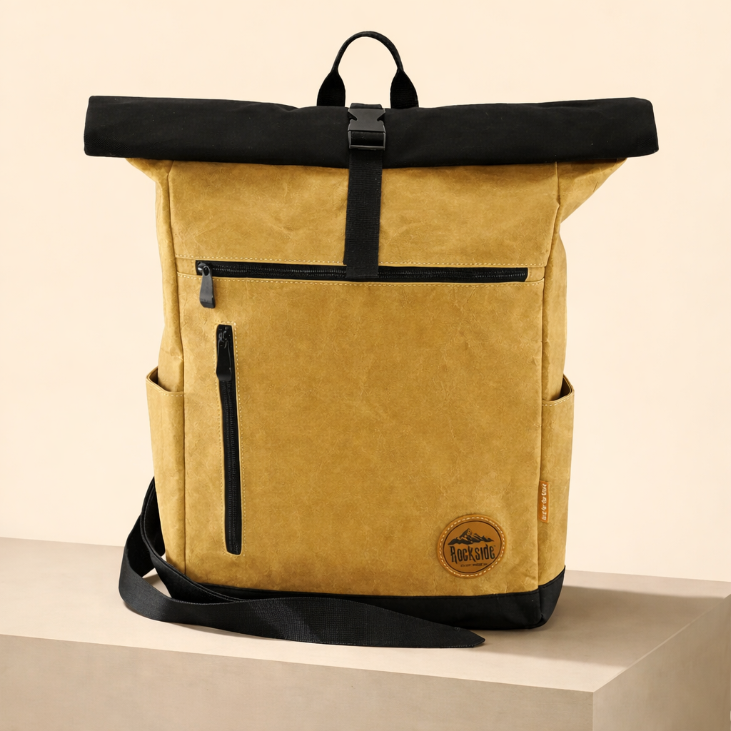 Seaside Kraft Paper Laptop Backpack