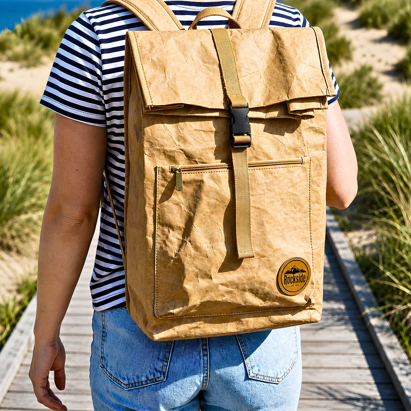 Somsonic Kraft Paper Laptop Backpack