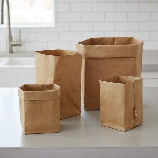 Sewo Kraft Paper Storage Bag Set